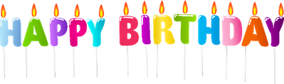 A group of candles with letters on them

AI-generated content may be incorrect.